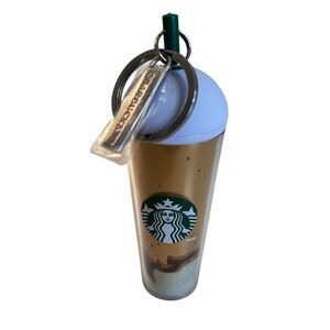 Limited Edition Starbucks Iced Coffee Keychain/ Bag Charm.